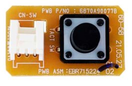 Botão Liga e Desliga - LG 6870A90077B (Usado)
